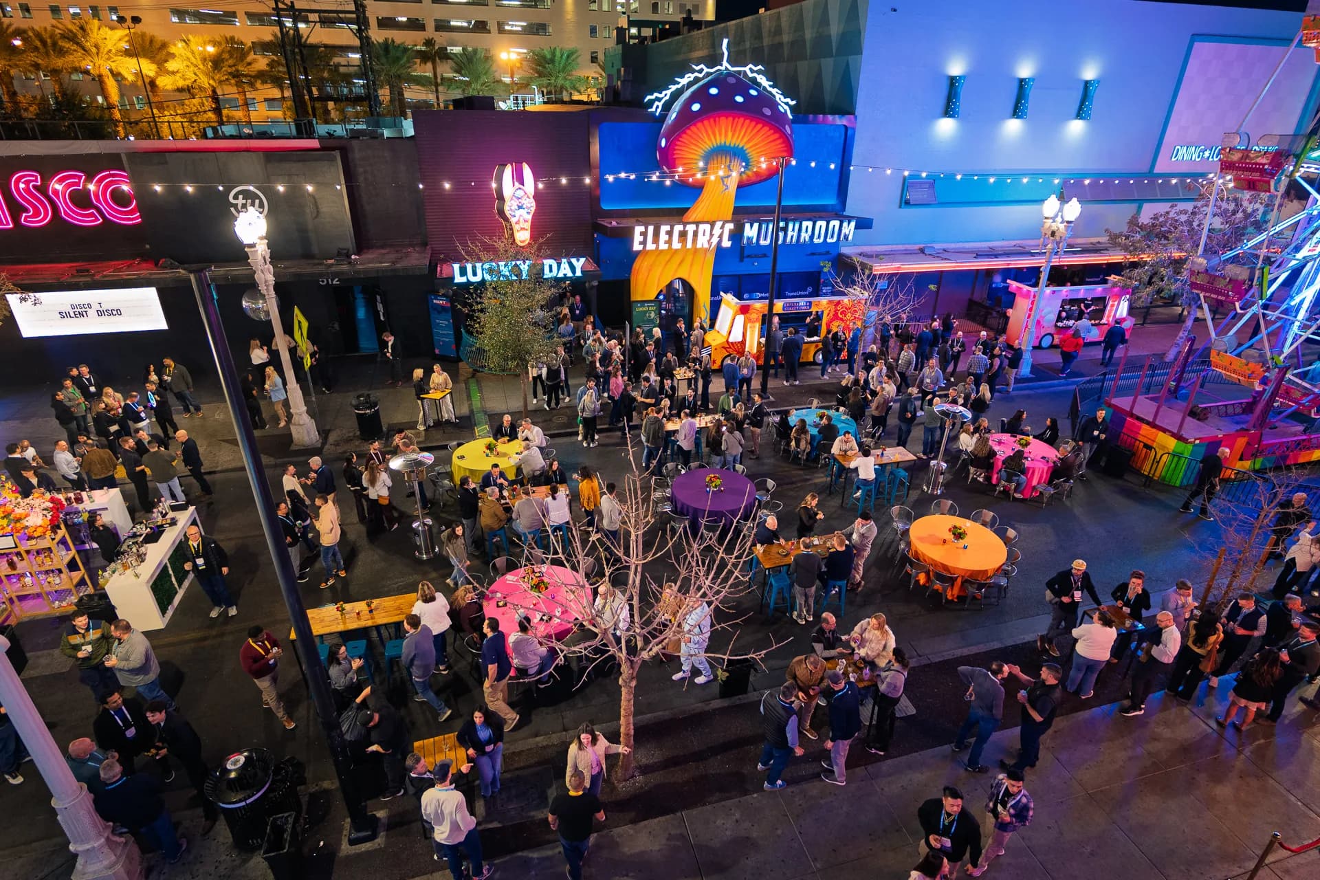 Crowd management and staging infrastructure